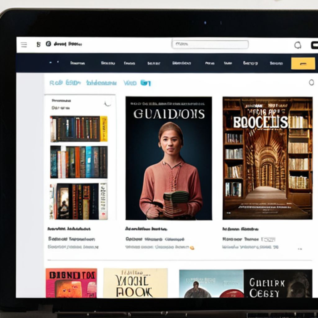 **

Personalized online bookstore. A happy customer is browsing book recommendations tailored to their past purchases, displayed on a clean, modern website interface. Focus on the feeling of discovery and relevance.

**